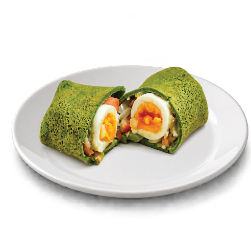 High Protein Spinach and Chicken Wrap